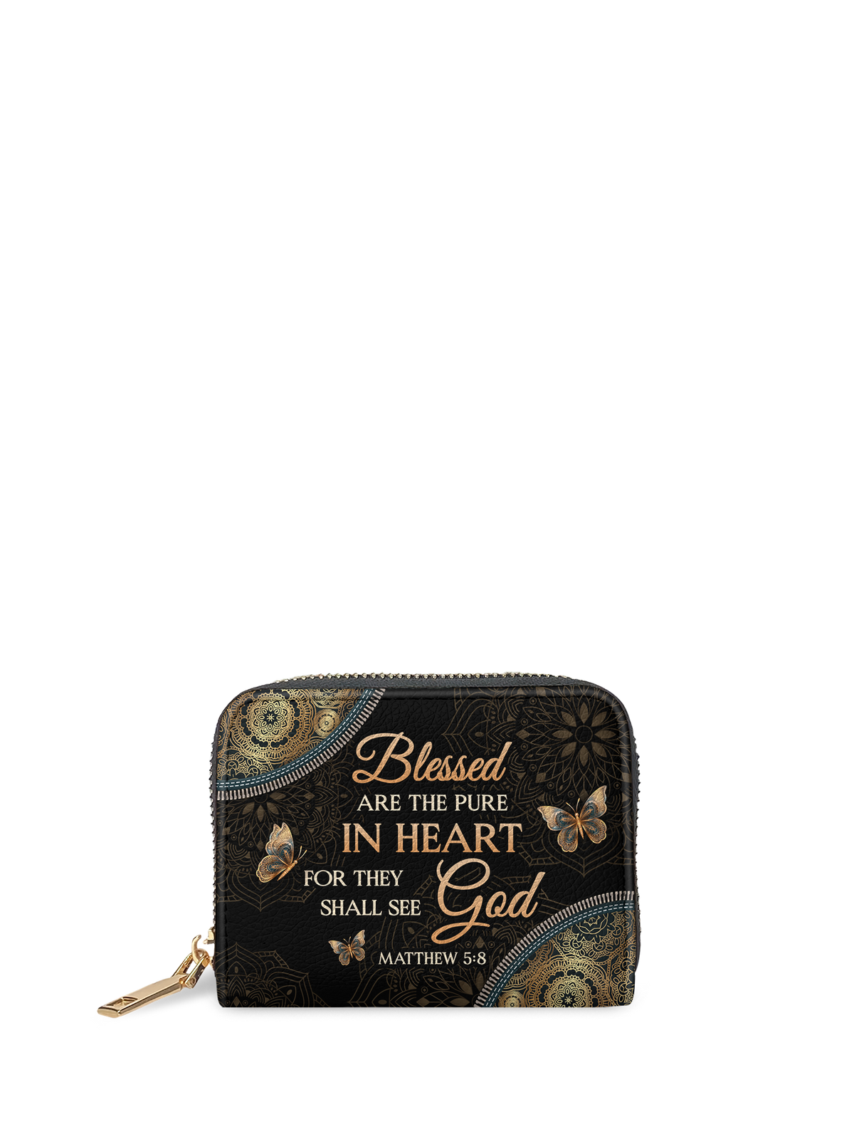 Pure - Matthew 5:8 Mini Wallet