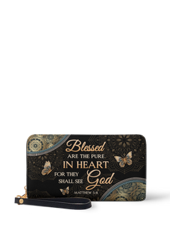 Pure - Matthew 5:8 Wallet