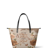 Purpose - Jeremiah 29:11 Leather Tote Bag Pre-order