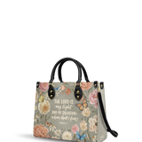 Radiance - Psalm 27:1 Deluxe Leather Handbag Pre-order