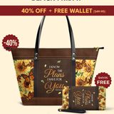 Renew - Jeremiah 29:11 Leather Tote Bag Deal