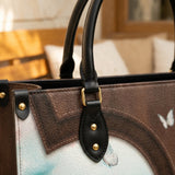 Rise - Philippians 4:13 Leather Handbag