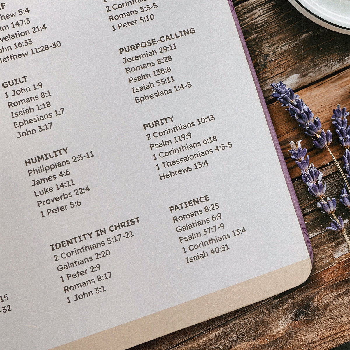 Still - Psalm 46:10 Leather Prayer Journal