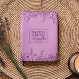 Still - Psalm 46:10 Leather Prayer Journal