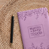 Still - Psalm 46:10 Leather Prayer Journal