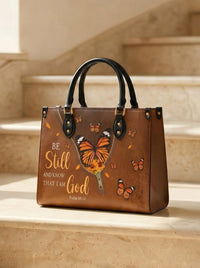 Serene - Psalm 46:10 Leather Handbag Deal