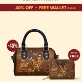 Serene - Psalm 46:10 Mini Satchel Deal