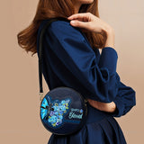 "Blessed" Circle Crossbody Bag