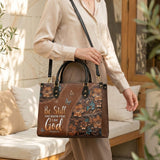 Stillness - Psalm 46:10 Leather Handbag Deal
