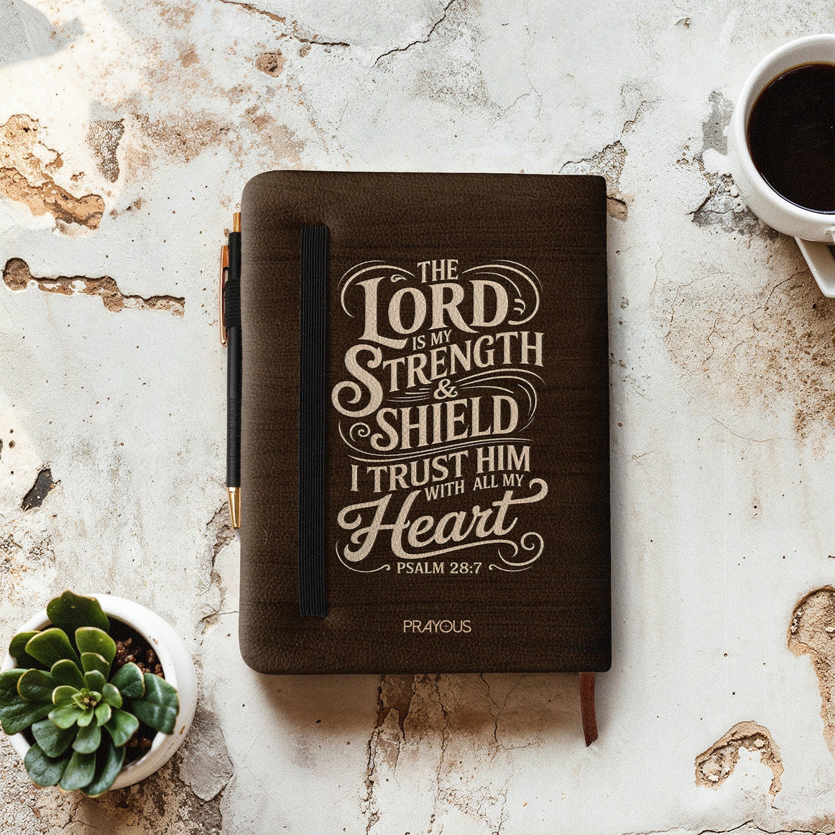 Glory - Psalm 28:7 Bible Study Journal