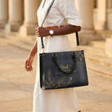 Trust - Proverbs 3:5 Leather Handbag