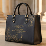 Trust - Proverbs 3:5 Leather Handbag Deal