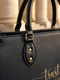 Trust - Proverbs 3:5 Leather Handbag Deal