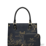"Trust" - Proverbs 3:5 Small Leather Handbag Deal