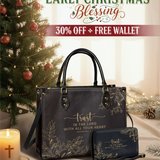 Trust - Proverbs 3:5 Leather Handbag Deal