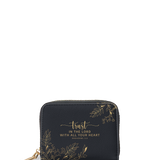 Trust - Proverbs 3:5 Mini Wallet