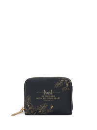 Trust - Proverbs 3:5 Mini Wallet