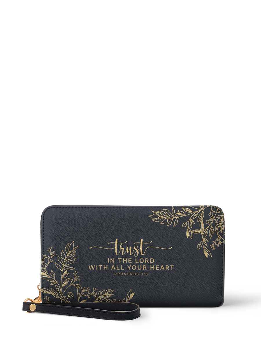 Trust - Proverbs 3:5 Wallet