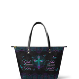 Unshaken - Psalm 46:5 Leather Tote Bag Deal