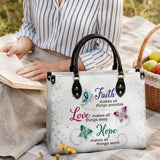 Virtue Leather Handbag