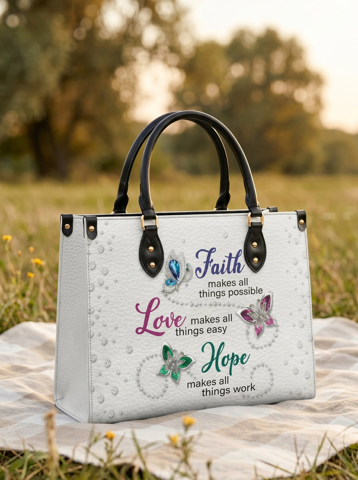 Virtue Leather Handbag
