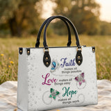 Virtue Leather Handbag
