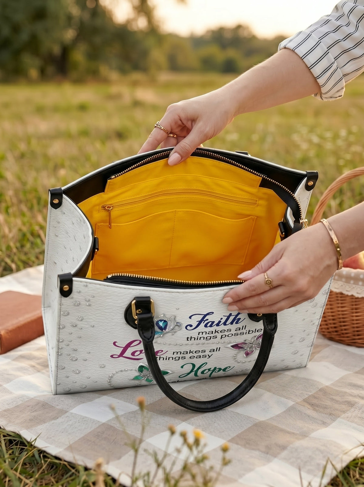 Virtue Leather Handbag
