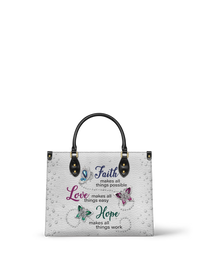 Virtue Leather Handbag