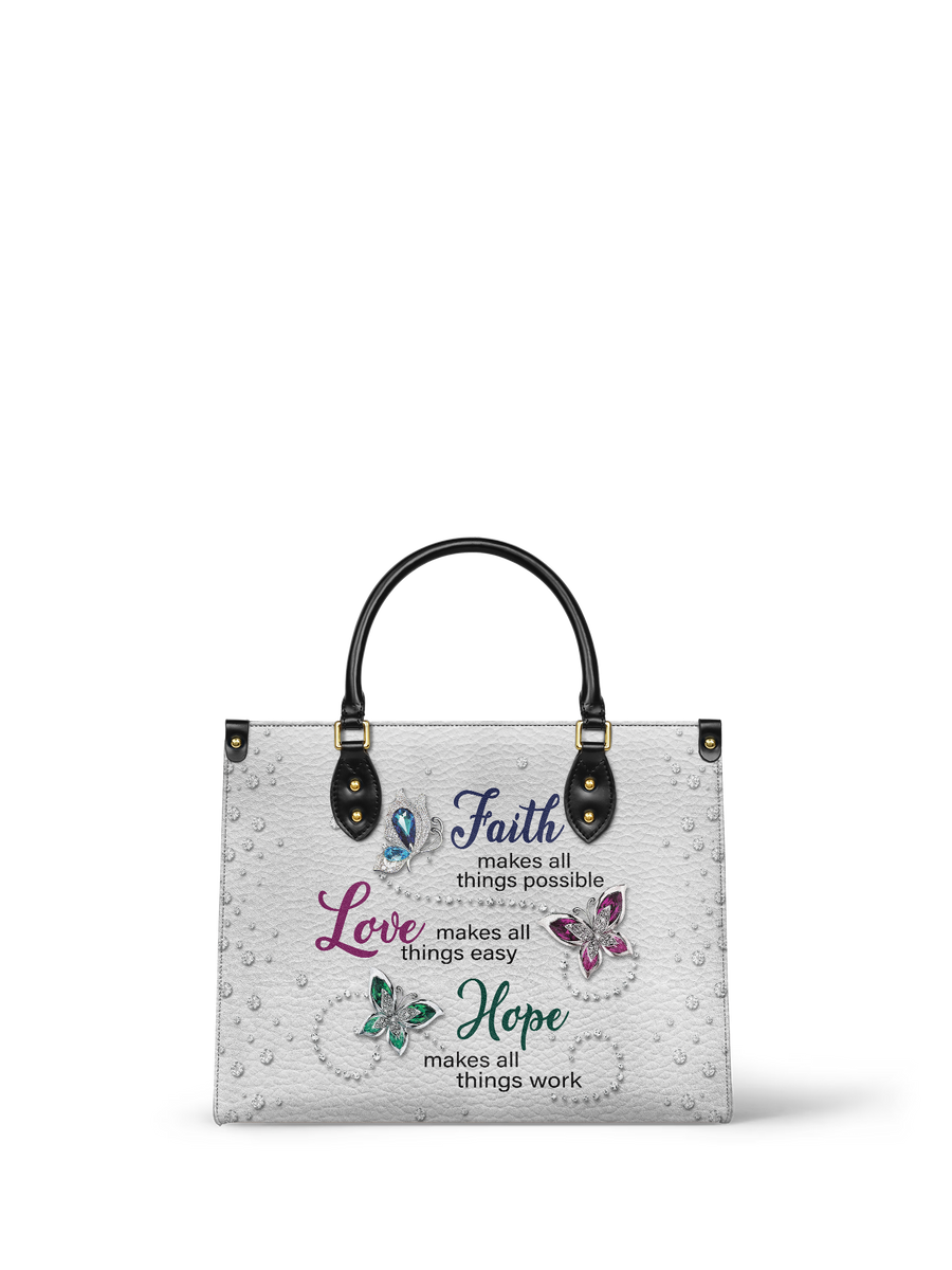 Virtue Leather Handbag