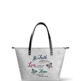 "Virtue" Leather Tote Bag