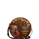 "Warrior" Circle Crossbody Bag