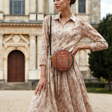 "Waymaker" Circle Crossbody Bag