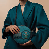 "Lighthouse" Circle Crossbody Bag