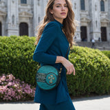 "Lighthouse" Circle Crossbody Bag