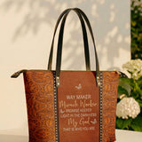 Waymaker Leather Tote Bag