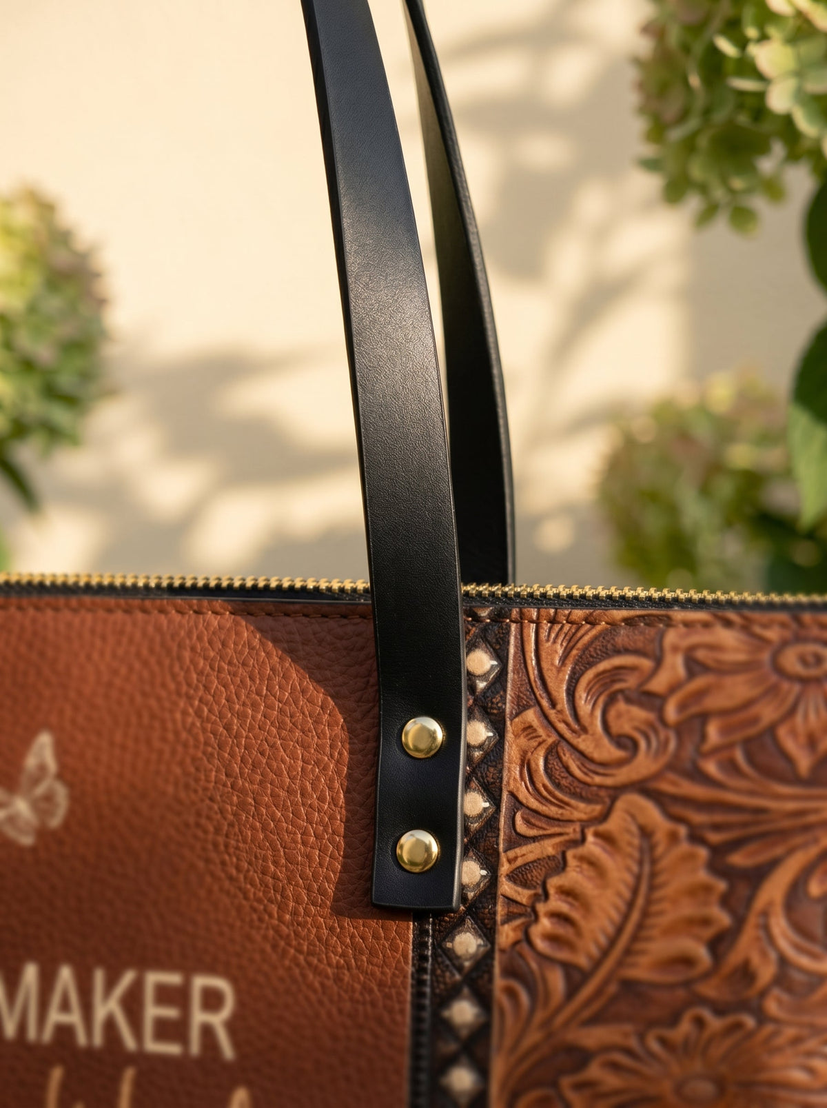 Waymaker Leather Tote Bag