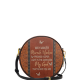 "Waymaker" Circle Crossbody Bag