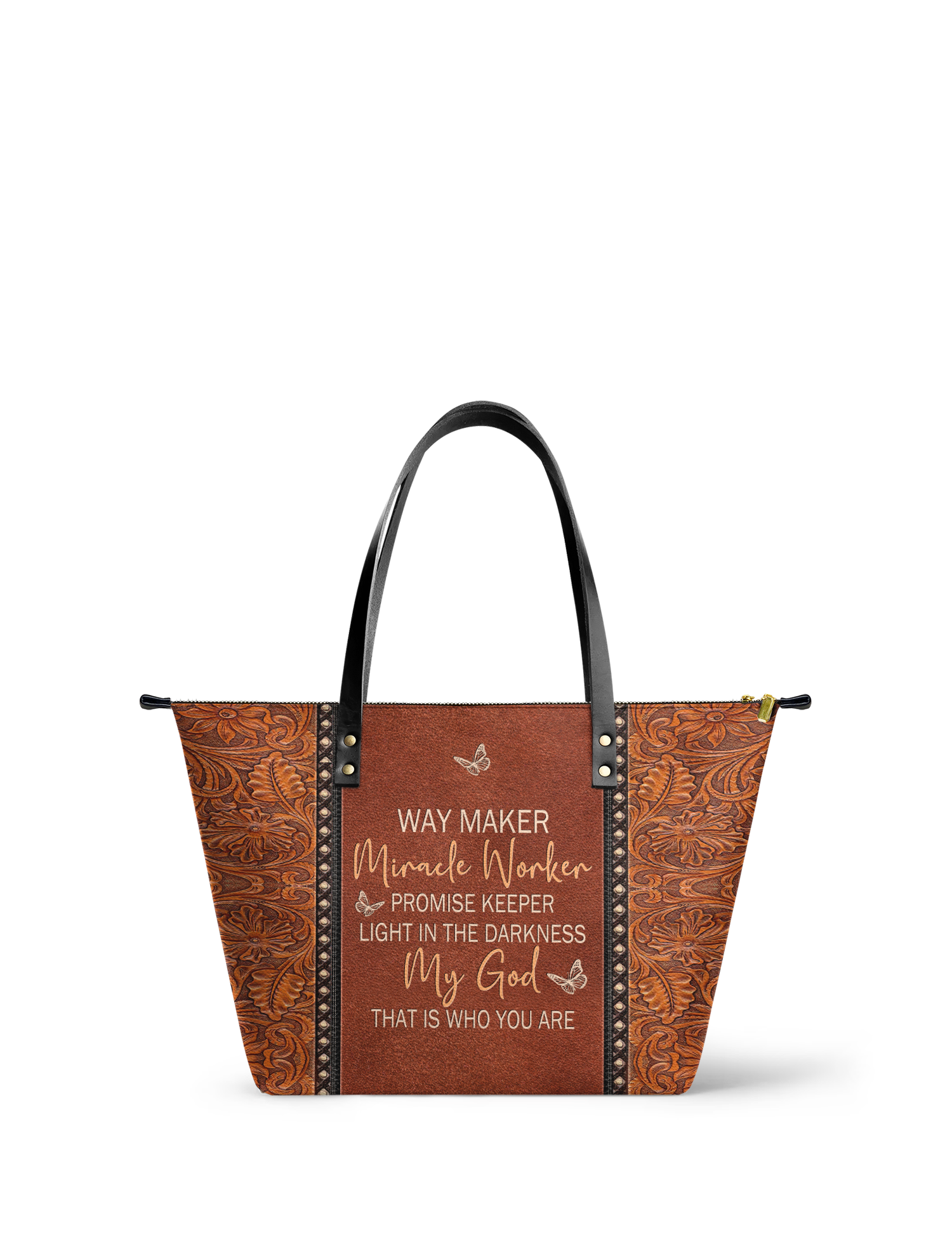 Way Maker - Personalized Leather Totebag MB51