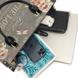 Wholehearted - Proverbs 3:5 Deluxe Leather Handbag Pre-order