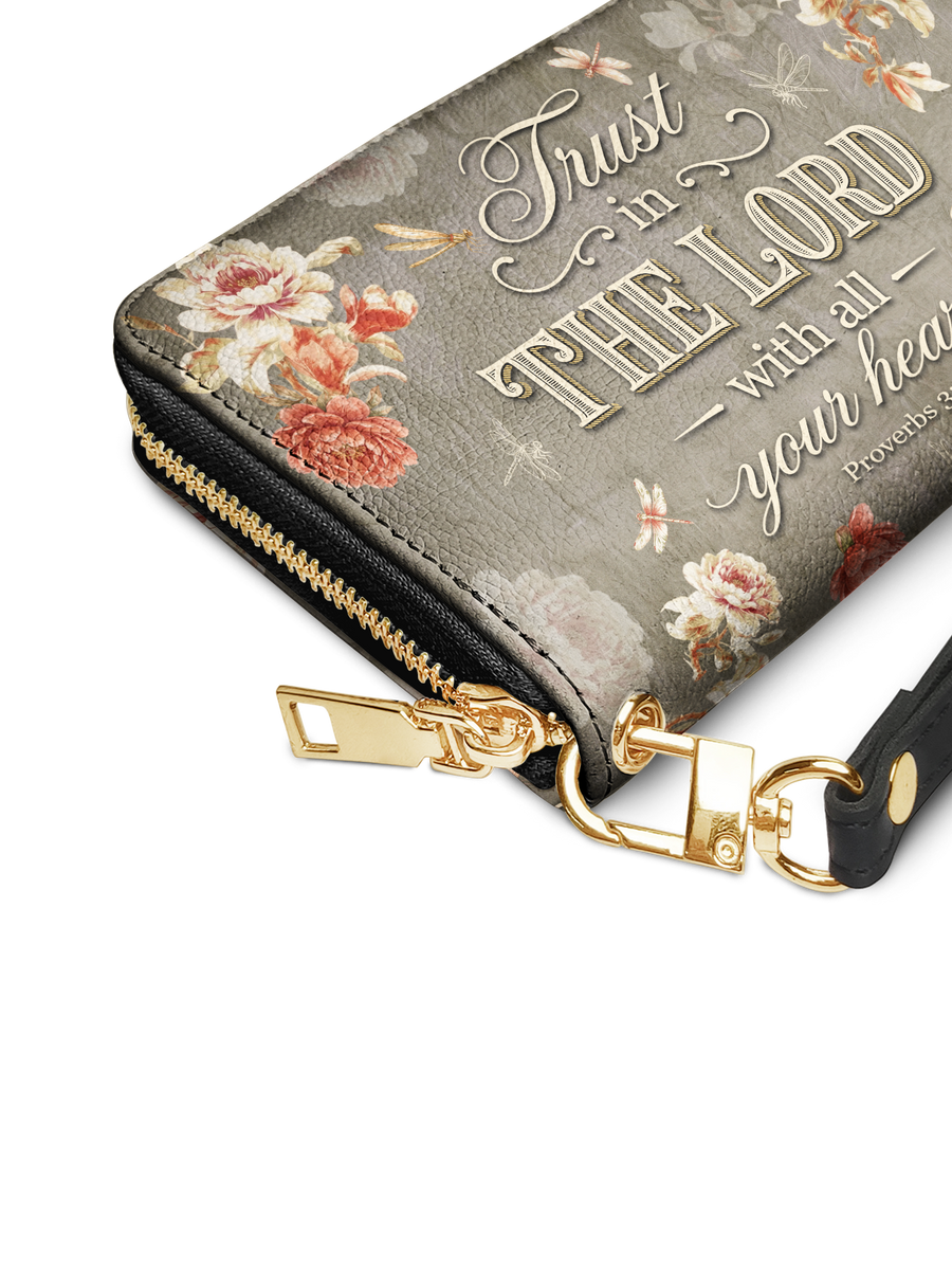 Wholehearted - Proverbs 3:5 Wallet