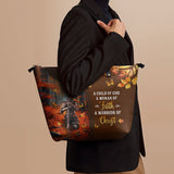 "Warrior" Leather Tote Bag