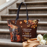 "Warrior" Leather Tote Bag