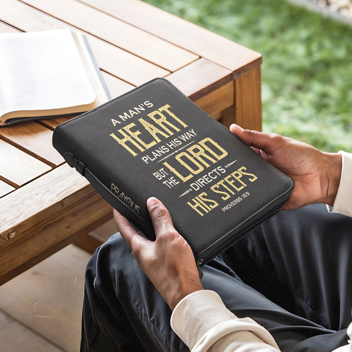 Guided - Proverbs 16:9 Bible Cover