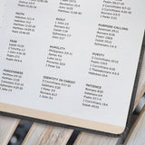 Guided - Proverbs 16:9 Leather Prayer Journal