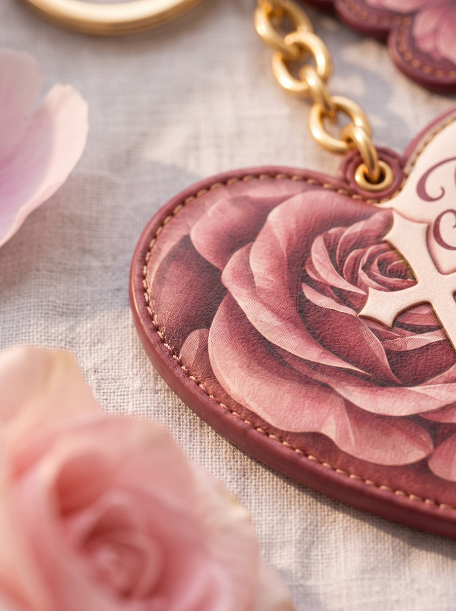 All My Heart Leather Charm Pre-order
