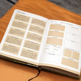Breathe - Psalm 116:2 Leather Prayer Journal