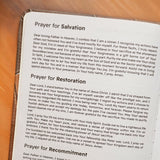 Breathe - Psalm 116:2 Leather Prayer Journal