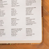 Breathe - Psalm 116:2 Leather Prayer Journal