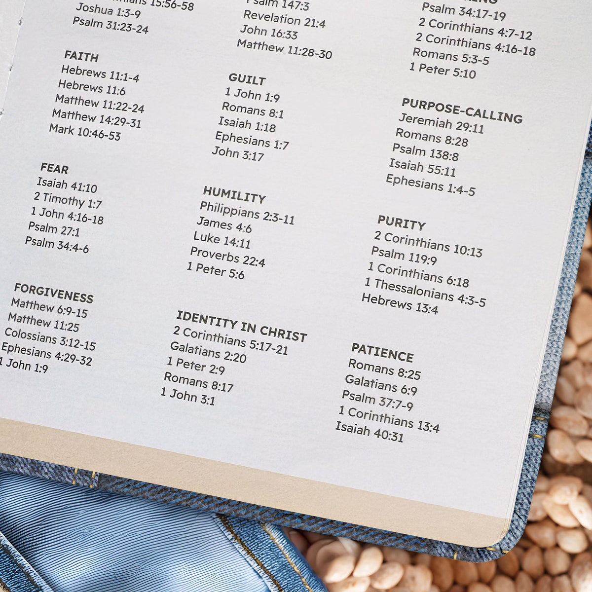 Reflect - Psalm 46:10 Leather Prayer Journal