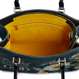 "Peace" - Psalm 46:10 Leather Handbag